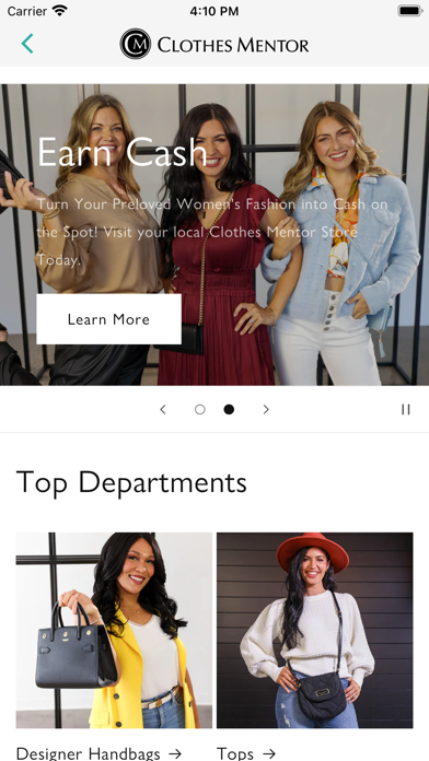 Clothes Mentor: Women’s Resale Screenshot