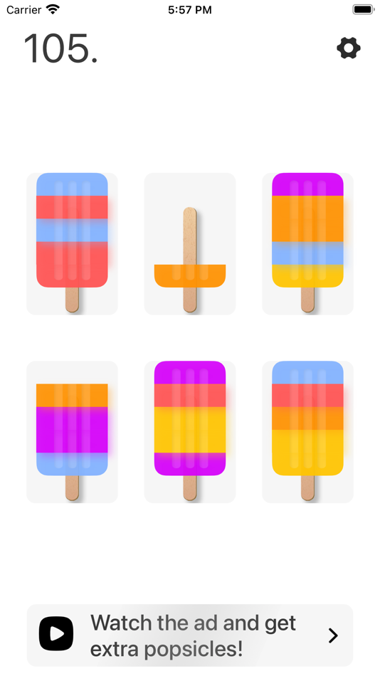 #2. Icecream Sort Puzzle (iOS) Podle: CHENGDU MIAOZHI TECHNOLOGY CO., LTD.