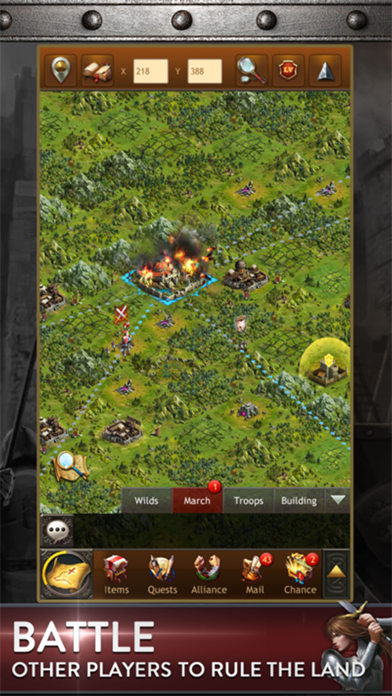 Screenshot #3 pour Kingdoms of Camelot: Battle