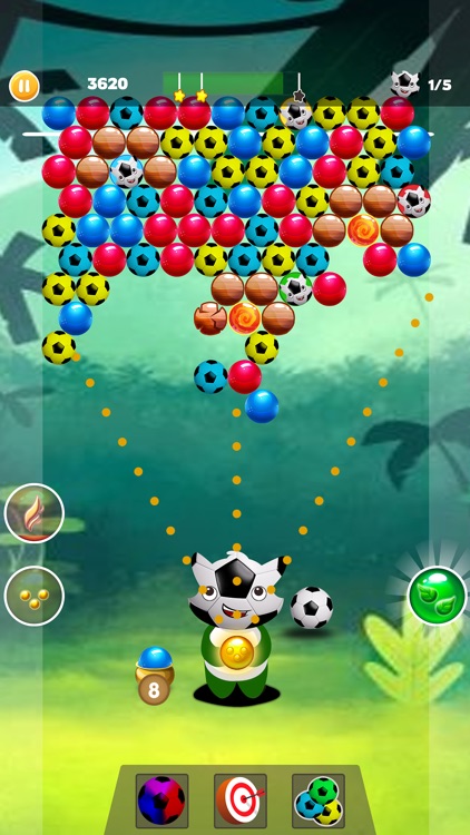 Bubble Shooter Rainbow Game screenshot-4