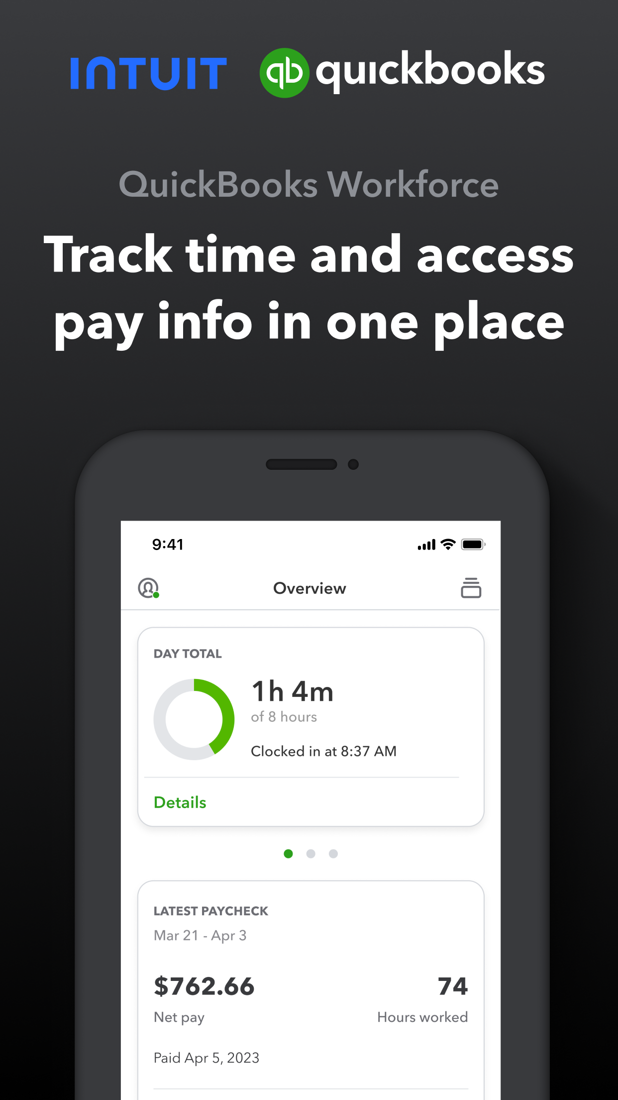 QuickBooks Workforce screenshot 1