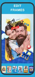 Fathers Day Photo Frames HD screenshot #4 for iPhone