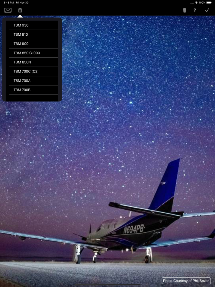#1. TBM EP (iOS) 由: Tremont Air, LLC