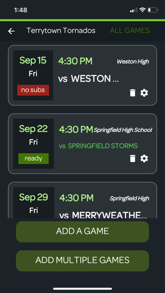 #4. SmartSubs Soccer Coaching (iOS) By: Leah Lim