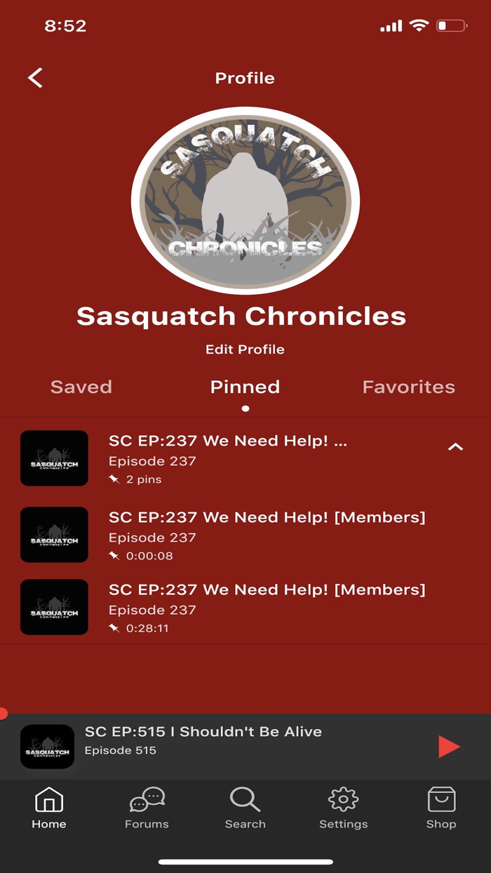 Sasquatch Chronicles