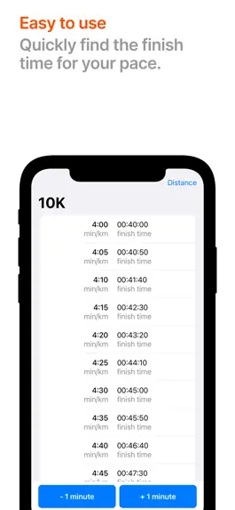 Game screenshot Paces: Running pace calculator apk