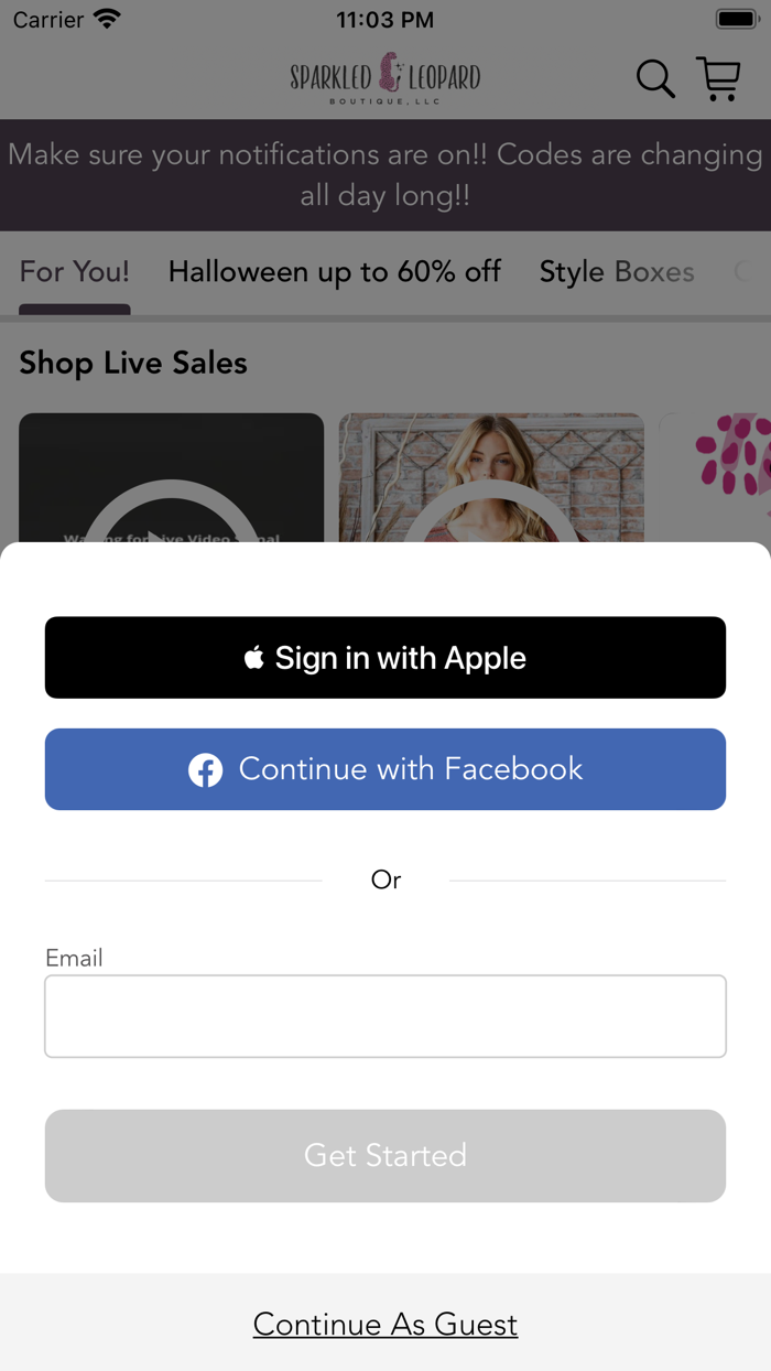 Sparkled Leopard Boutique