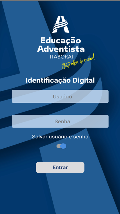 Identificação Digital Screenshot