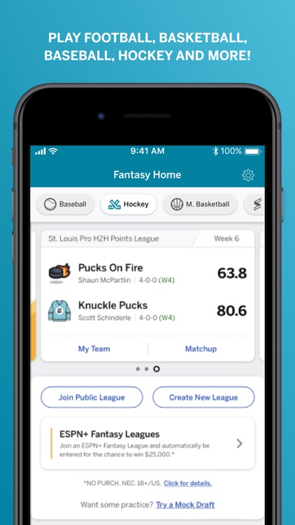 ESPN Fantasy Sports & More screenshot-6