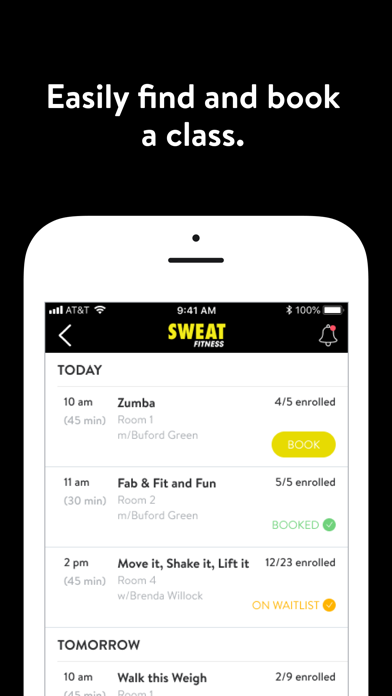Sweat Fitness Screenshot