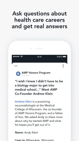 Game screenshot AMP Honors Program apk