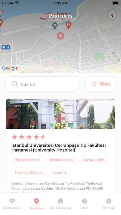 REACH4Health Screenshot