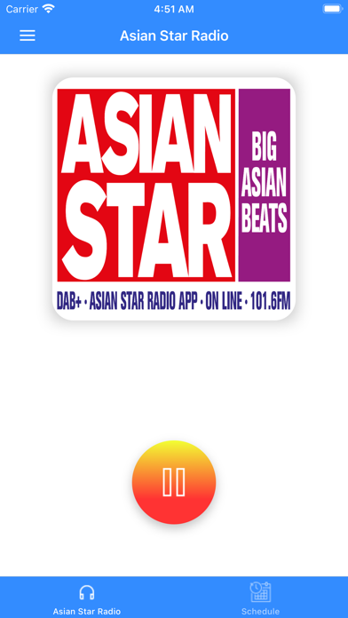 Asian Star Radio Screenshot