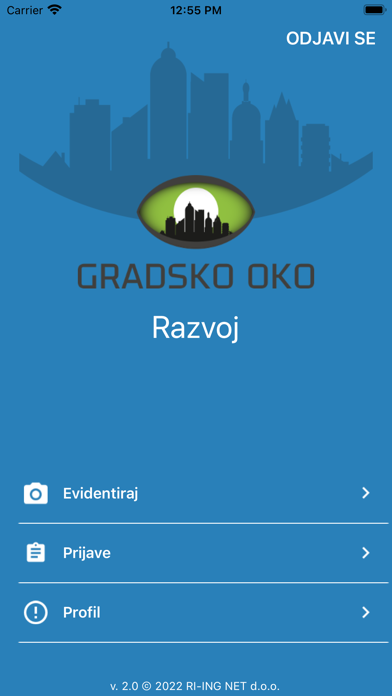 GRADSKO OKO Screenshot