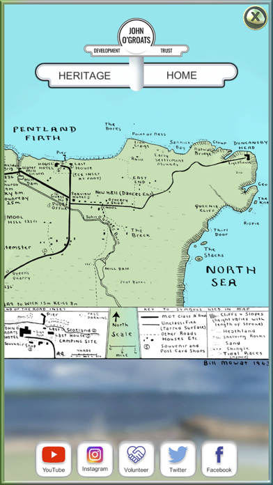 John O’Groats Visitor App Screenshot