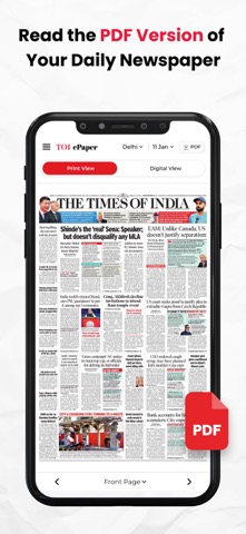 Times of India Newspaper Appのおすすめ画像2