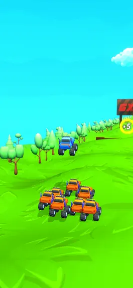 Game screenshot Flying Monster Trucks! mod apk