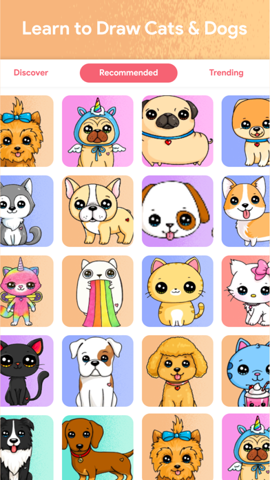 DrawCutie - Draw Cute Girls Screenshot
