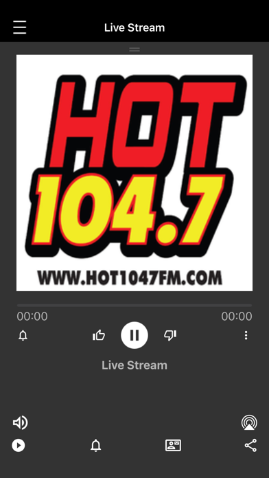 Hot 104.7 Screenshot