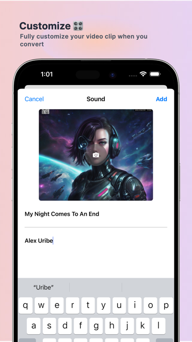 SoundScoop - Video to Audio Screenshot