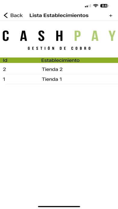 Cashpay Control Screenshot