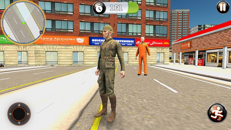 Flying Police Bus Simulator 3D screenshot-3
