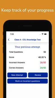 cdl permit practice test prep iphone screenshot 4