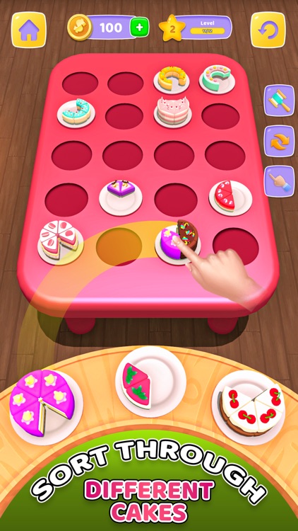 Hexa Sort Cake Puzzle Game