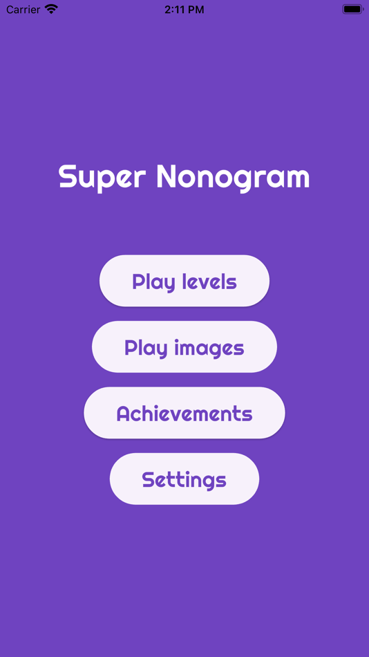 #1. Super Nonogram (macOS) 由: Adil Hanney