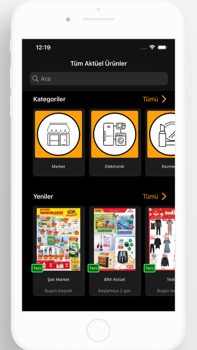 Tüm Aktüel Ürünler Screenshot