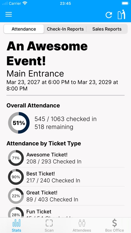 TuneGO Event Manager