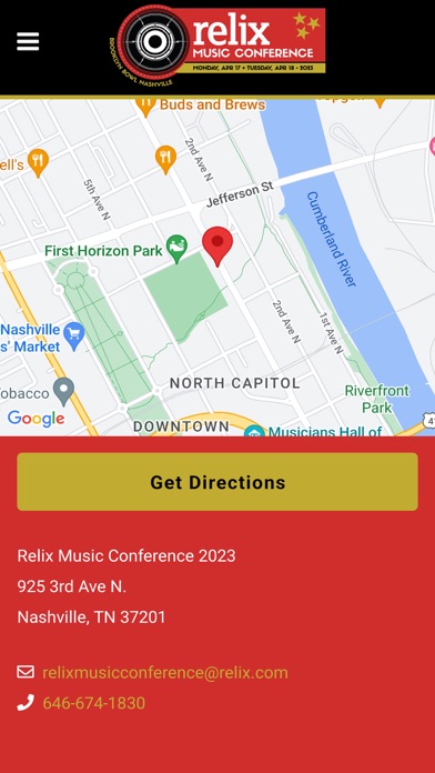 Relix Music Conference 2023 Screenshot