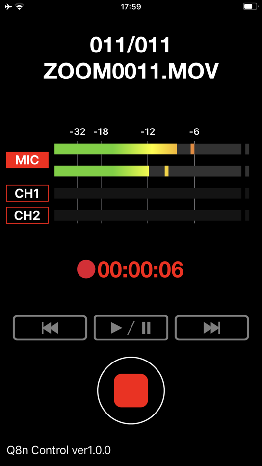 #2. Q8n Control (iOS) 由: ZOOM Corporation