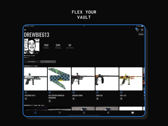 Paintball Vault iPad screenshot 5 - Shopping app