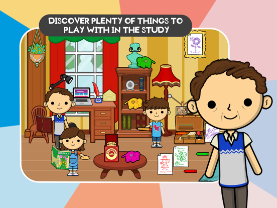 Lila's World: Grandma's House iPad screenshot 8 - Education app