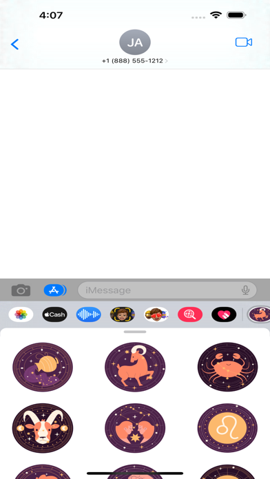set of astrological signs Screenshot