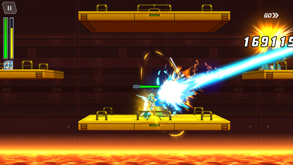 #2. MEGA MAN X DiVE Offline (iOS) Bởi: CAPCOM