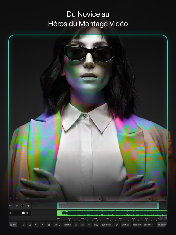 Screenshot #4 pour Filma - Video Editor Music io