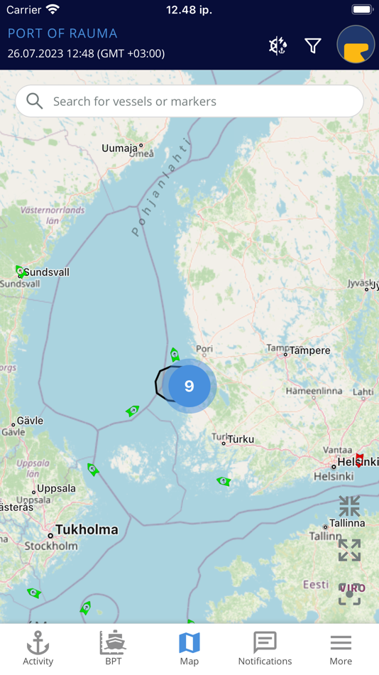 #4. Port Activity (iOS) 由: Liikenteenohjausyhtio Fintraffic Oy