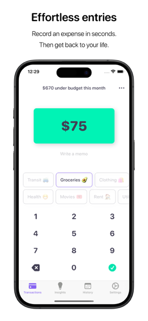 ‎Nudget: Spending Tracker Screenshot