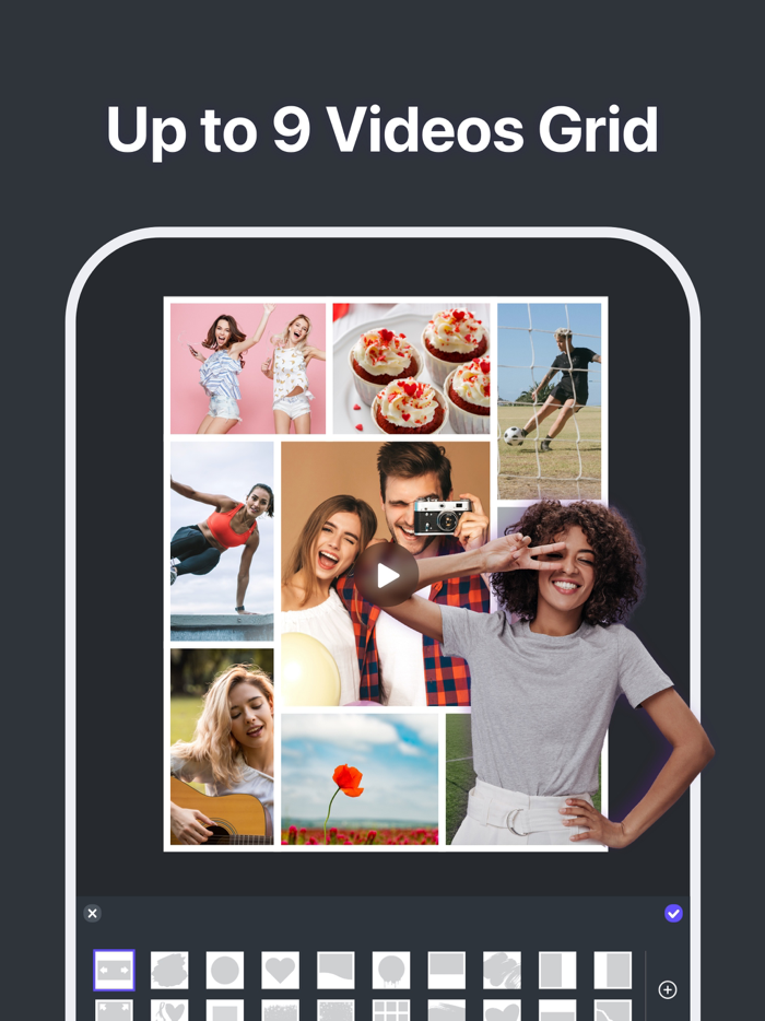 PhotoGrid Video Collage Maker
