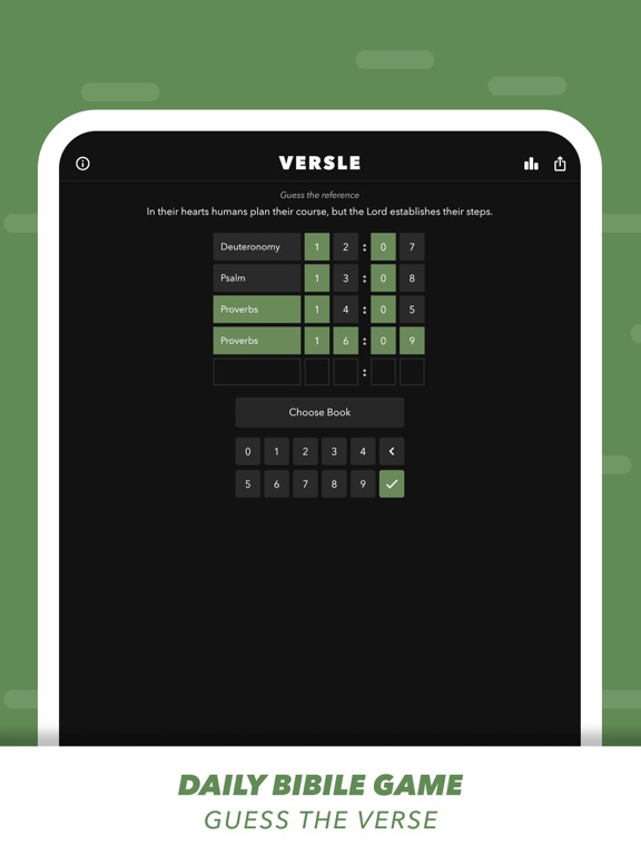 Screenshot #1 for Versle | Daily Bible Game