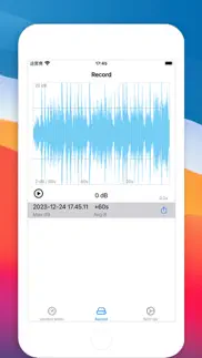 decibel meter (2024) iphone screenshot 3