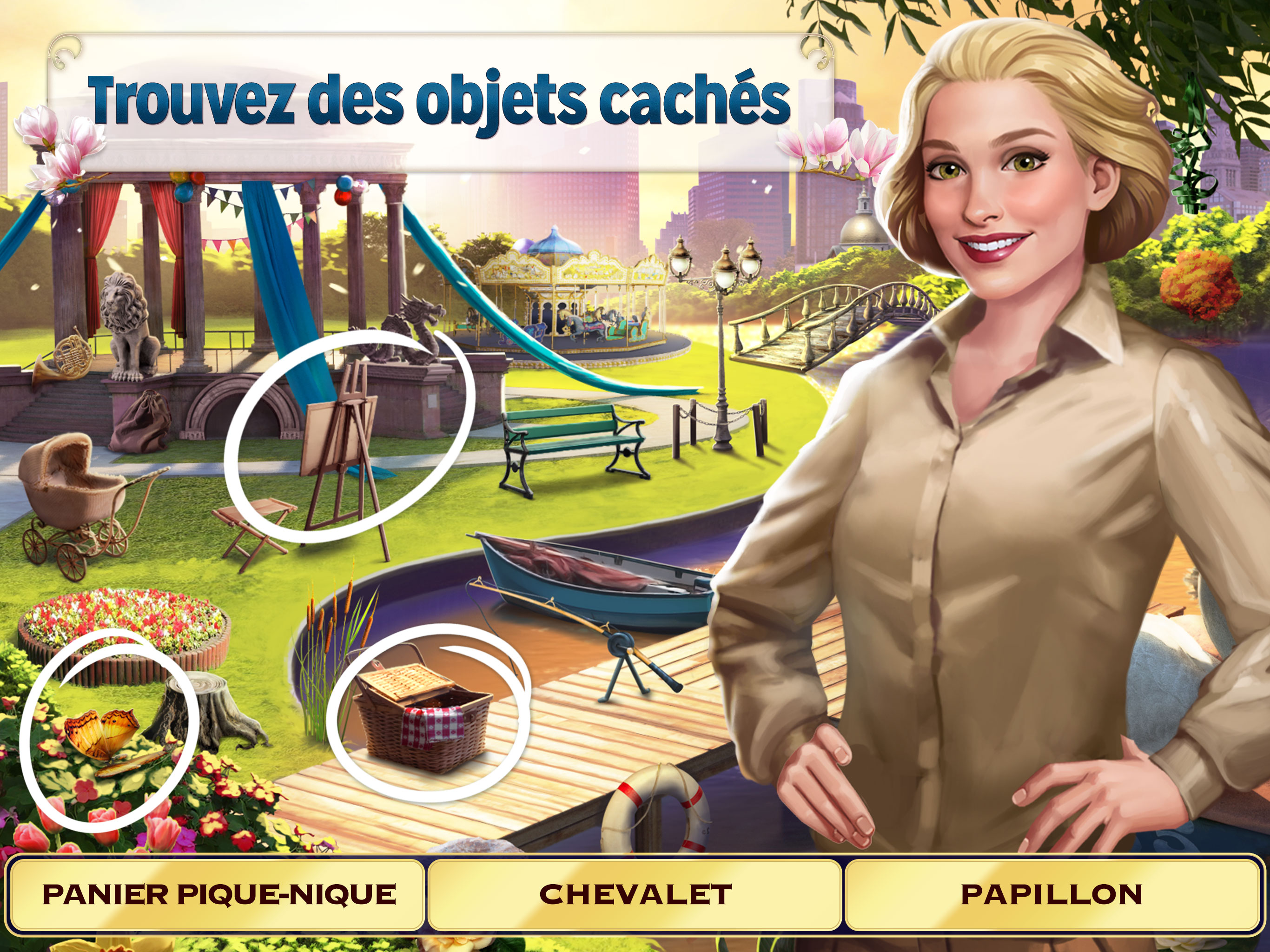 Pearl's Peril: Objets cachés