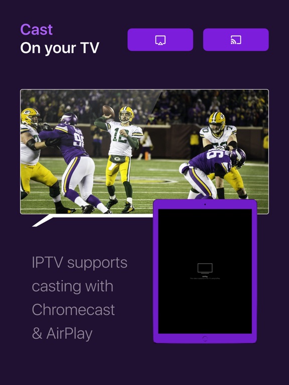XTREAM IPTV: TV Player IP Pro iPad screenshot 4 - Entertainment app