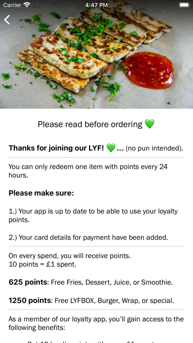 Lyfbar Screenshot