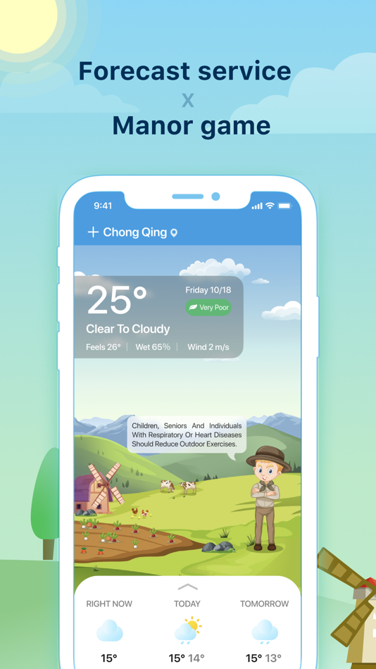 #1. Daily Weather-Planing your day (iOS) 由: HONG KONG YOULOFT TECHNOLOGY LIMITED