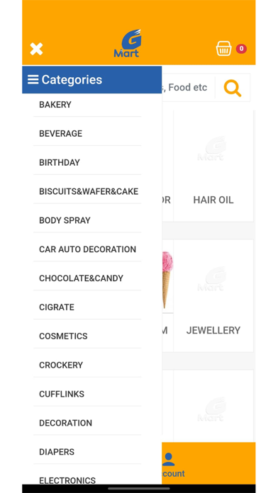 GMart Grocer Screenshot