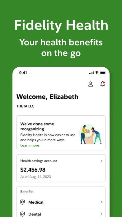 Fidelity Health® Screenshot
