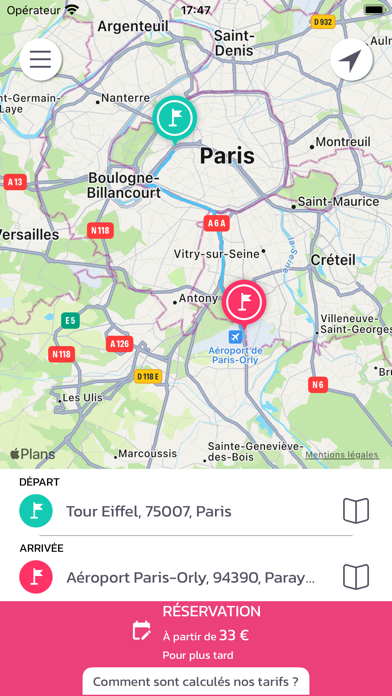 Screenshot #2 pour AG DRIVER SERVICE